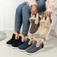 Plus Size Fleece-lined Thicker Raw Edge Warm Flat Bottom Plush Winter boot Shoes for women - EX-STOCK Canada