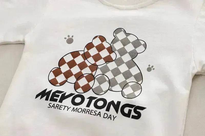 Children Fashionable Long Sleeve Three-piece Sweater Set - EX-STOCK Canada