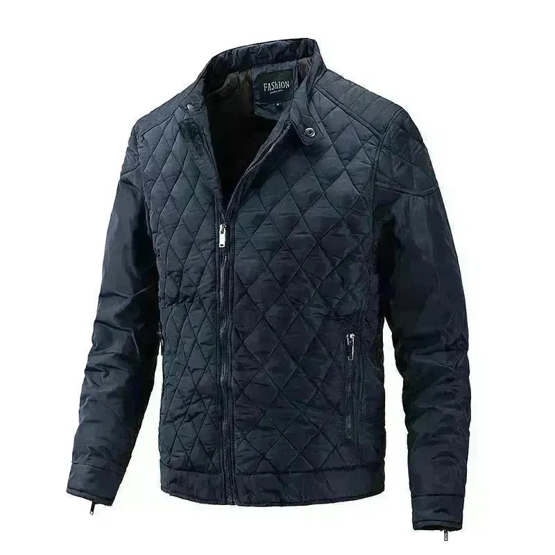 Men's Lightweight Cotton Clothes Casual Stand Collar Jacket Fashion - EX-STOCK CANADA