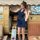 Mini Sleeveless Sheath Denim jeans halter neck Dress - EX-STOCK Canada
