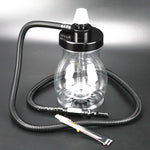 Portable Transparent White Plastic Hookah Full Set Of Accessories - EX-STOCK Canada