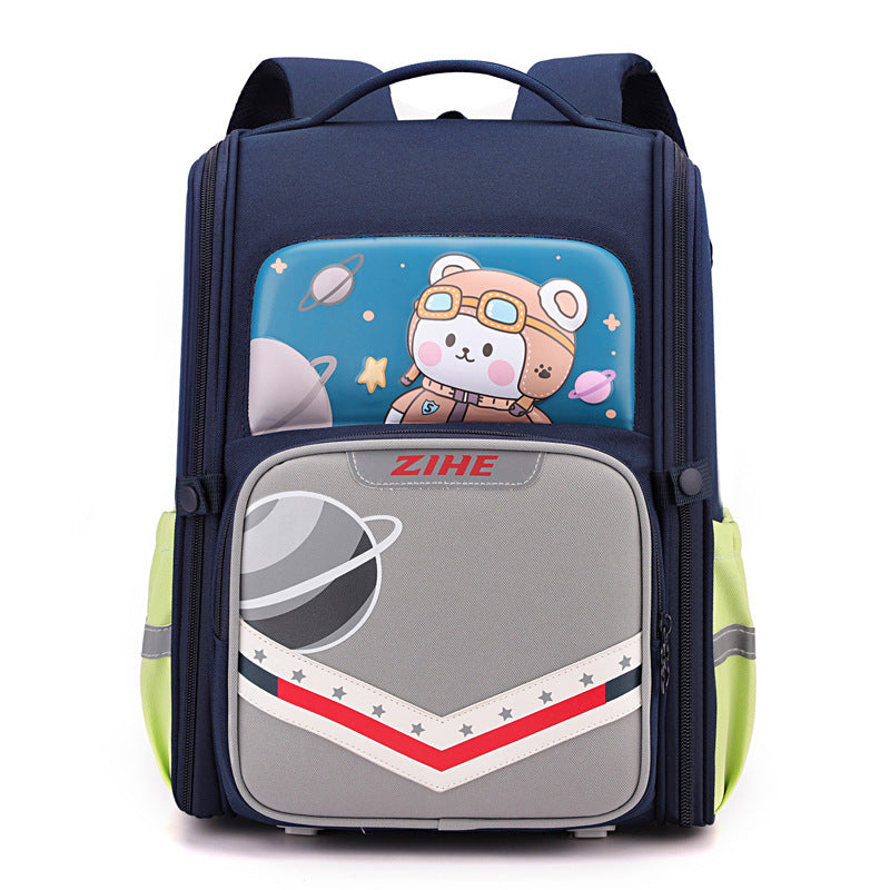 Cartoon Backpack For Reducing Burden And Protecting The Spine EX-STOCK