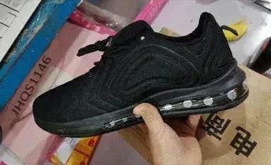 Men's Fashion Outfit Sneakers Air Cushion Outdoor Breathable Lace-up Sneakers Running Sports Shoes - EX-STOCK Canada