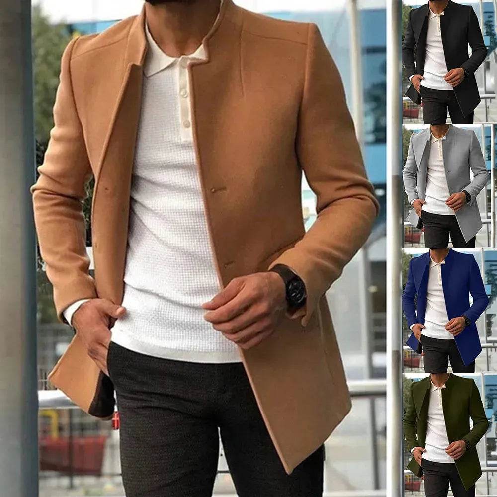 Buy Single Breasted Plain Slim fit Blazer for Men Business Work Jacket - EX-STOCK Canada