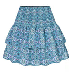Leisure Versatile Lotus Leaf Women's Mini layered Skirt - EX-STOCK Canada
