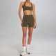 High-intensity Sports Suit Outdoor Running Nude Feel Workout Clothes Slimming High Waist - EX-STOCK CANADA