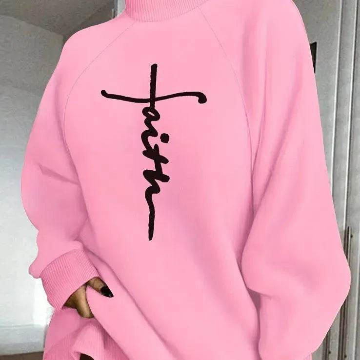 Autumn Winter Oversized Mini Sweatshirt Dress - EX-STOCK Canada