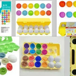 Baby Learning Educational Toy Smart Egg Toy Games Shape Matching Sorters Toys Montessori Eggs Toys For Kids Children - EX-STOCK CANADA