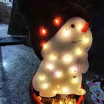 Christmas Scene Decoration With LED Lights Christmas Snowman Ornaments - EX-STOCK CANADA