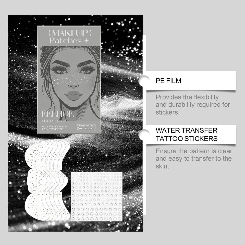 Glitter freckles - Speckles Makeup Patches - Easy Freckles - EX-STOCK Canada