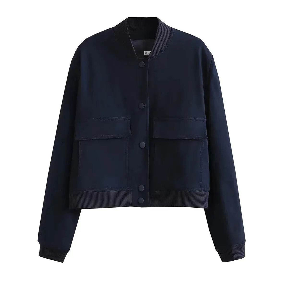 Fall Single Breasted Cashmere Cropped Jacket for women - EX-STOCK Canada