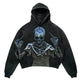 Men's And Women's Fashion Punk Design Fleece Printed Hoodie top - EX-STOCK CANADA