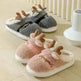 Christmas Shoes Winter Home Slippers Elk Soft Cozy Bedroom Slipper Slip On House Shoes - EX-STOCK CANADA