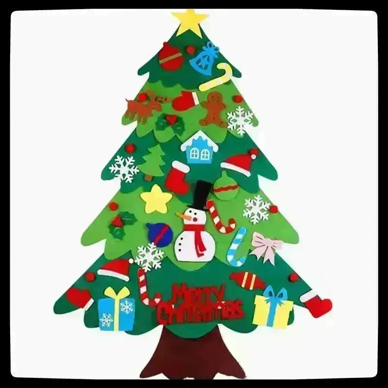 Christmas Ornaments Christmas Tree New Pendant Felt - EX-STOCK CANADA