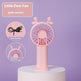 Small Handheld Fan Desktop Cartoon Mini Electric Usb Student Portable Gift - EX-STOCK Canada
