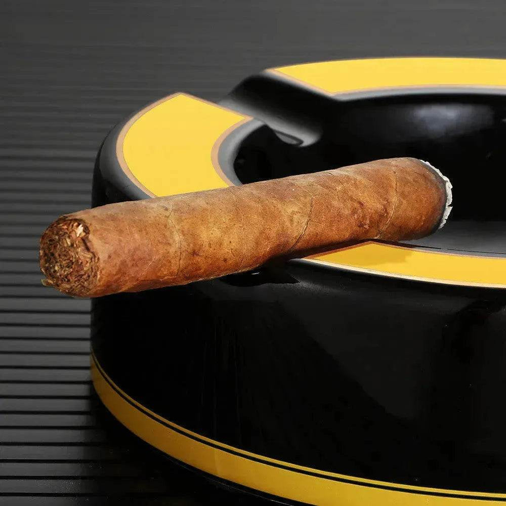 Creative Personality Ceramics Household 4 slots Cigar Ashtray - EX-STOCK Canada
