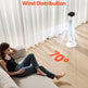 Ventilateur Tour Oscillant 9H Minuterie Haute Vitesse Avec Télécommande 