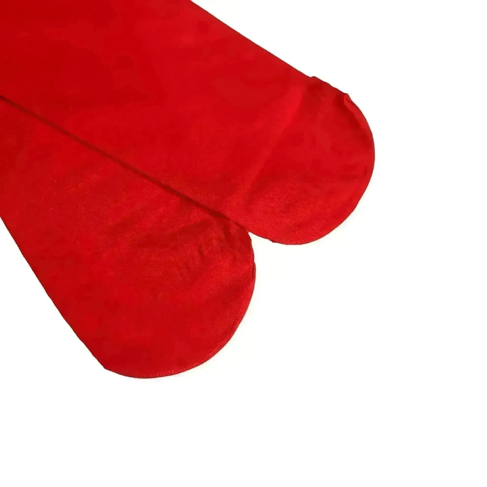 Thickened Women's Red Long Bow Christmas Stockings - EX-STOCK CANADA