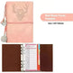 Notebook A6 Leather Loose-leaf Tally Book Note Pad  Memo Note Book - EX-STOCK CANADA