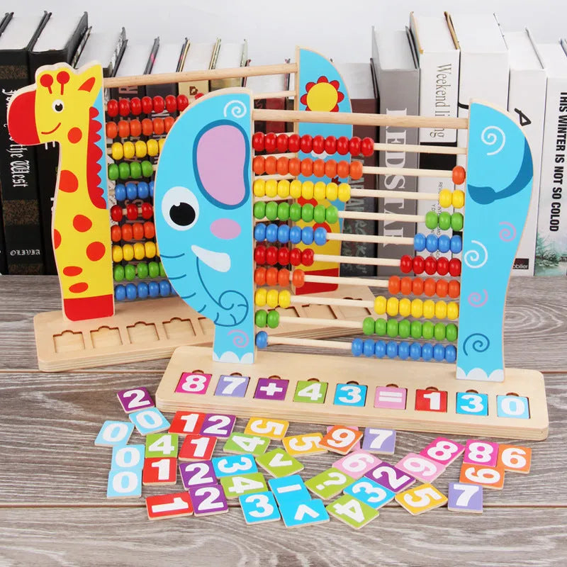 Kindergarten Elementary School Math Children Standing Abacus Count frame - EX-STOCK CANADA