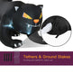 4Ft Tall Halloween Inflatable Black Cat Airblown Outdoor Yard Decoration Holiday Garden Decor EX-STOCK Canada 