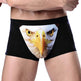 Printed Wolf Head Big Bird Men's Boxer Briefs Underwear - EX-STOCK Canada