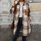 plaid jacket womens outfit Winter cashmere Jacket Outwear for women - EX-STOCK Canada