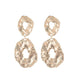 Jewelry Baroque Alloy Geometric Irregular Earrings - EX-STOCK Canada