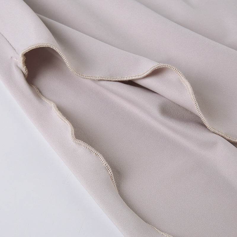 High Waist Irregular split Long Skirt - EX-STOCK Canada