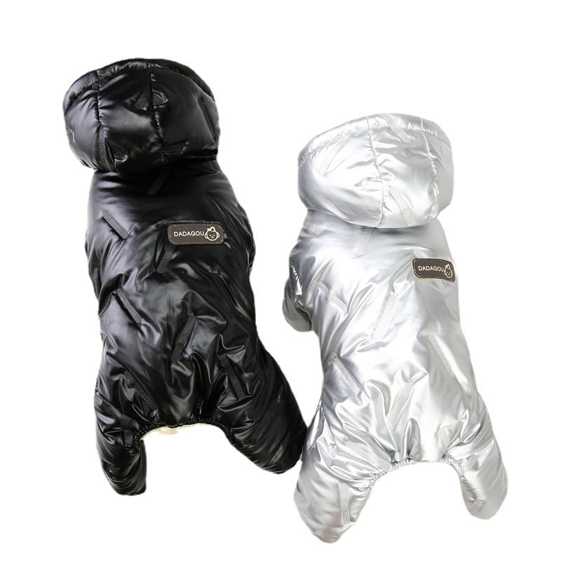 Pet Dog Waterproof Autumn And Winter Padded Jacket | EX-STOCK product gallery photo 5