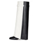 Women's Shark-Lock Fold-Over Knee-High Wedge Boots | Metal Lock Detail | Sizes 35–43