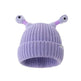 New Cute Luminous Fall Winter Warm Ear Protection Wool Cartoon All-matching Knitted Beanie Hat - EX-STOCK Canada