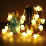 LED Simulation Transparent Pine Nut Light String - EX-STOCK CANADA