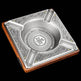 Luxury Wooden Metal Alloy 4 slots Cigar Ashtray - EX-STOCK Canada