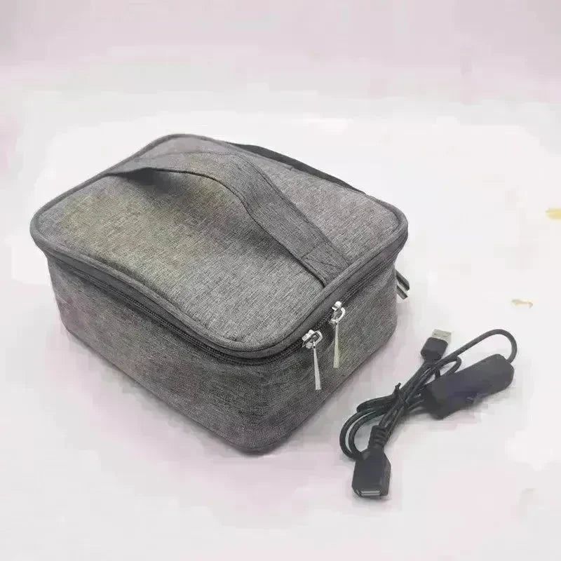 USB Heating Lunch Outdoor Bento Thermal Bag Convenient And Easy To Carry - EX-STOCK CANADA