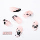 24 PCS Faceless Men Nail Art, Length Long Water Pipe Fake Nails, Had Nail Tips False Nail EX-STOCK Canada 