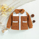 Children's New Zipper Cute Polar Sherpa Fleece Winter Jacket Kids - EX-STOCK Canada