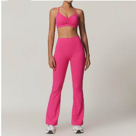 2pcs Yoga Outfit set Sport Fitness Workout Gym wear for women - EX-STOCK Canada