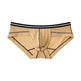 Ice Silk Men's Summer Breathable Solid Color Pouch Brief Underwear - EX-STOCK CANADA