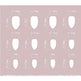 24 PCS Minimalist Nail Art With Short Circles Press On Nails Short Almond Fake Nails Oval French Tip False Nails EX-STOCK Canada 