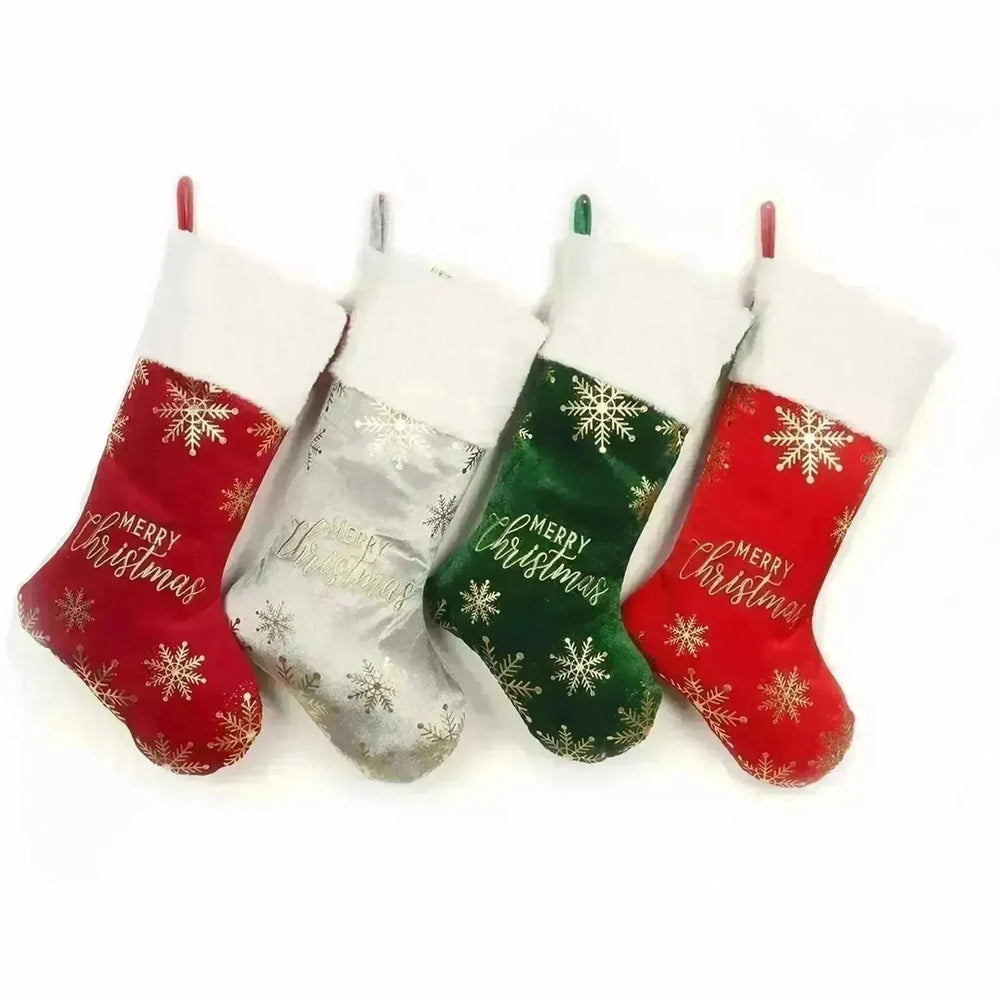 Christmas Decorative Stockings Embroidery Candy - EX-STOCK CANADA