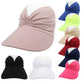 Summer Beach Visor Sun Hat for women Cross-border Spring Open Top UV protection Visor Hat - EX-STOCK Canada