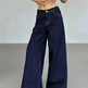 Fashion American Retro Wide Leg Baggy Jeans Pant For Women - EX-STOCK CANADA