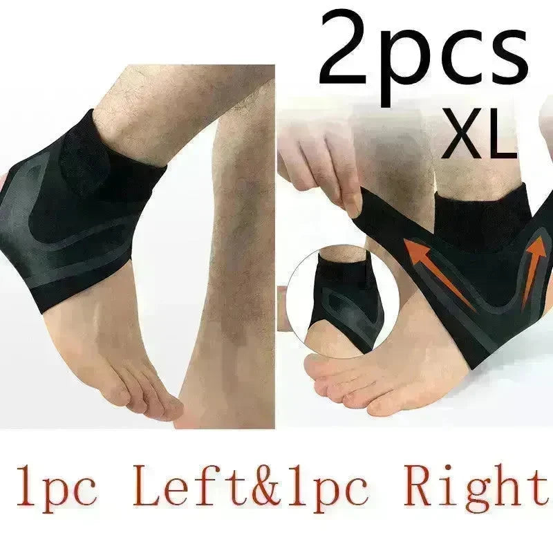 Ankle Support Brace for sprain Ankle Elastic Ankle Sleeve - EX-STOCK CANADA