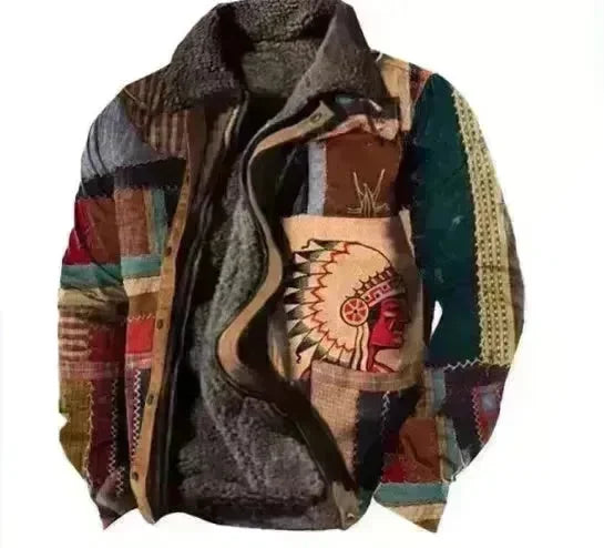 Thickened Side Seam Pocket Casual Zipper Loose Wolf Cotton Jacket - EX-STOCK CANADA
