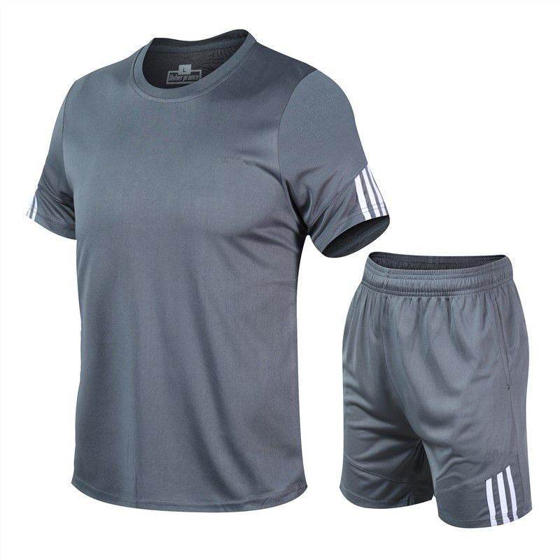 2pcs Men's Sportwear Soccer Football Active wear Fitness wear for men - EX-STOCK Canada