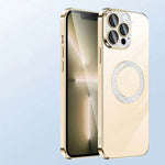 Electroplated TPU Transparent Apple Mobile phone Case - EX-STOCK Canada