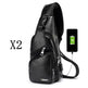 Waterproof casual one-shoulder Cross shoulder messenger bag - EX-STOCK CANADA
