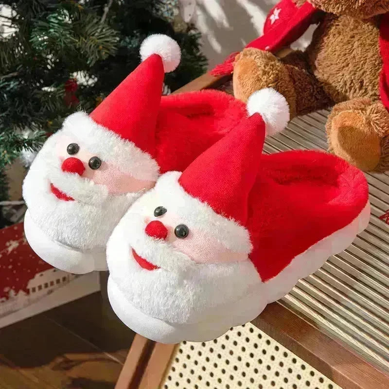 Santa Claus Home Thick-soled Non-slip Slippers - EX-STOCK CANADA
