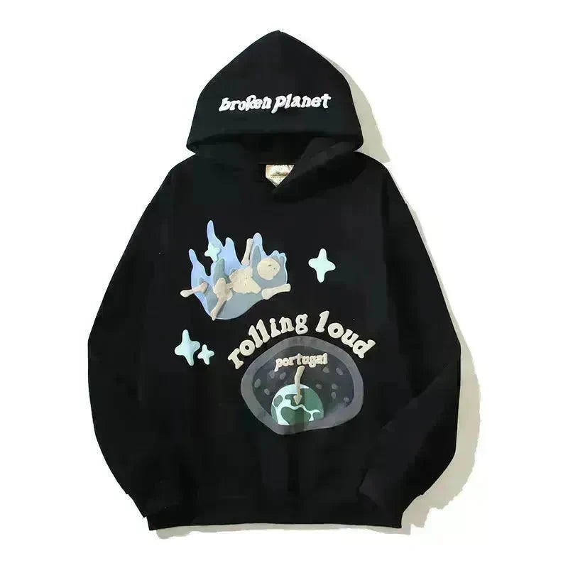 Men's Fashion Printed Vintage Hoodie Sweatshirt Pullover - EX-STOCK CANADA